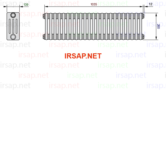 Радиатор IRSAP Tesi 40260/23 T23 CL 01